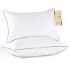 JOLLYVOGUE Pillows Queen Size Set of 2, Cooling and Supportive Bed Pillows with Super Soft Down Alternative Fill, Luxury Fluffy Hotel Quality for Side, Back, and Stomach Sleepers
