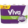 Viva Signature Cloth Paper Towels, 3 Double Rolls, 86 Sheets per Roll