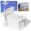 Bed Sheet Straps, Lock Sheet Holders Keep Sheets Tight Heavy Duty Bed Sheet Holder Corner, Bed Sheet Holder Straps with Bed Sheet Clips Straps No More Loose Sheets, Easy Installation