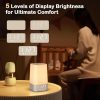 White Noise Sound Machine: 30 Soothing Sounds, Sunrise Alarm Clock for Gentle Wake Up, Adjustable Volume & Night Light, Timer, Ideal for Adults, Kids and Babies - Easy to Sleep, Relax, Focus