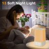 White Noise Sound Machine: 30 Soothing Sounds, Sunrise Alarm Clock for Gentle Wake Up, Adjustable Volume & Night Light, Timer, Ideal for Adults, Kids and Babies - Easy to Sleep, Relax, Focus
