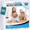 Utopia Bedding Waterproof Mattress Protector Twin Size, Premium Terry Mattress Cover 200 GSM, Breathable, Fitted Style with Stretchable Pockets (White)