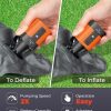 ETENWOLF AIR 3 Air Pump for Inflatables with 2600 mAh Battery & Camping Light, Ultra-Fast and Mini Electric Air Pump, Inflate Deflate for Air Mattress, Pool Floats, Vacuum Storage Bags